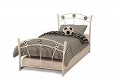 3ft Single Football Soccer White Metal Bed Frame With Pullout Guest Bed 4